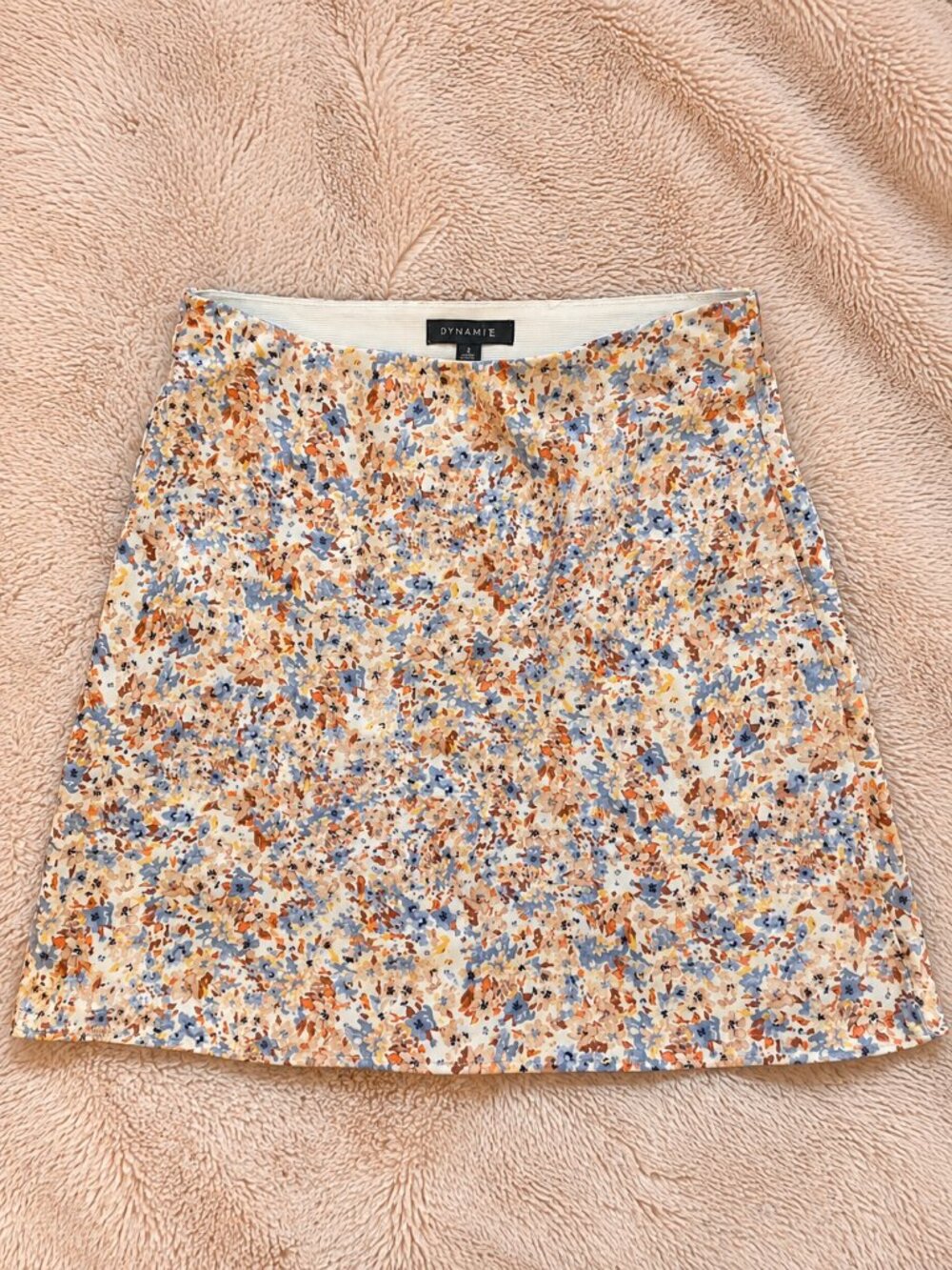 Dynamite Floral Mini Skirt